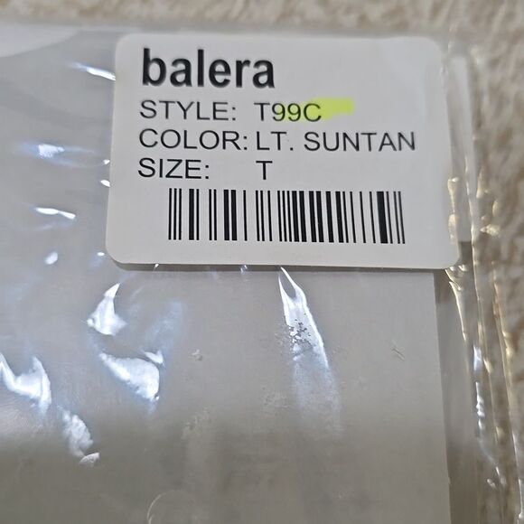 BALERA Dancewear T99C Footed Ballet Tights LT Suntan - Picture 4 of 11